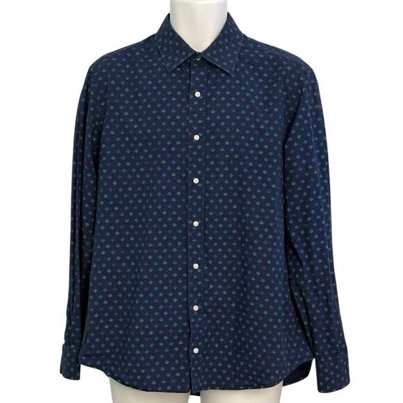 Ben Sherman Tailored Slim Fit Casual Button Down Long Sleeve Shirt Men's S - Picture 1 of 8